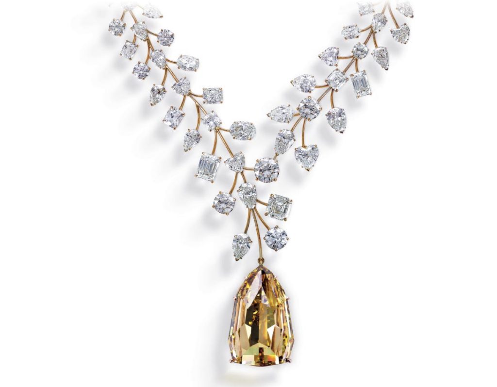 An image of the Mouawad L'Incomparable Diamond Necklace. 