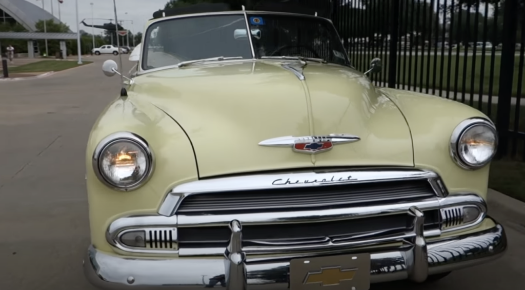 An image of a 1951 Chevrolet Styleline Deluxe Convertible. 