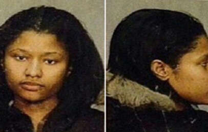 A collage of a woman