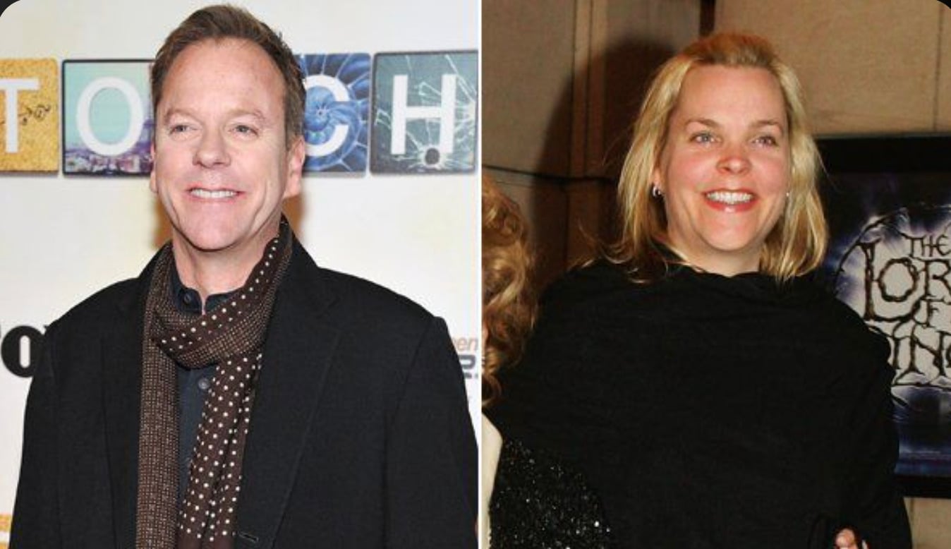 A man and a woman, both smiling, are pictured side by side in separate photos. The man wears a scarf and coat, while the woman wears a black shawl. They stand in front of event or promotional backgrounds.