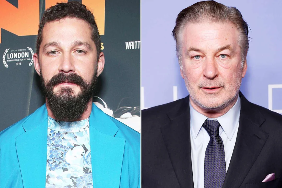 Two men in a side-by-side photo. The left man has dark hair, a full beard, and wears a bright blue jacket over a floral shirt. The right man has light hair, is clean-shaven, and wears a suit and tie.