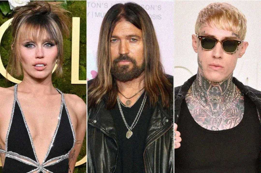 Three people pose in separate images: a woman in a black dress with silver accents, a man with long brown hair and a leather jacket, and a man with blond hair, sunglasses, and visible tattoos wearing a black tank top.