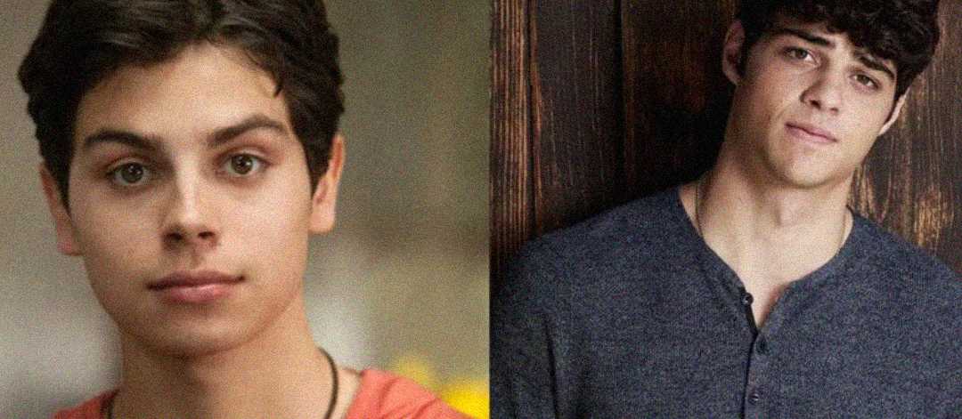Side-by-side portraits of two young men with short dark hair, one wearing an orange shirt and the other in a dark blue shirt, both looking toward the camera with neutral expressions.