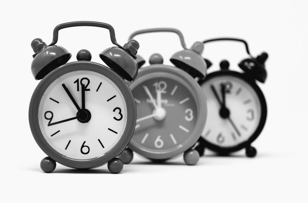 Analog alarm clocks