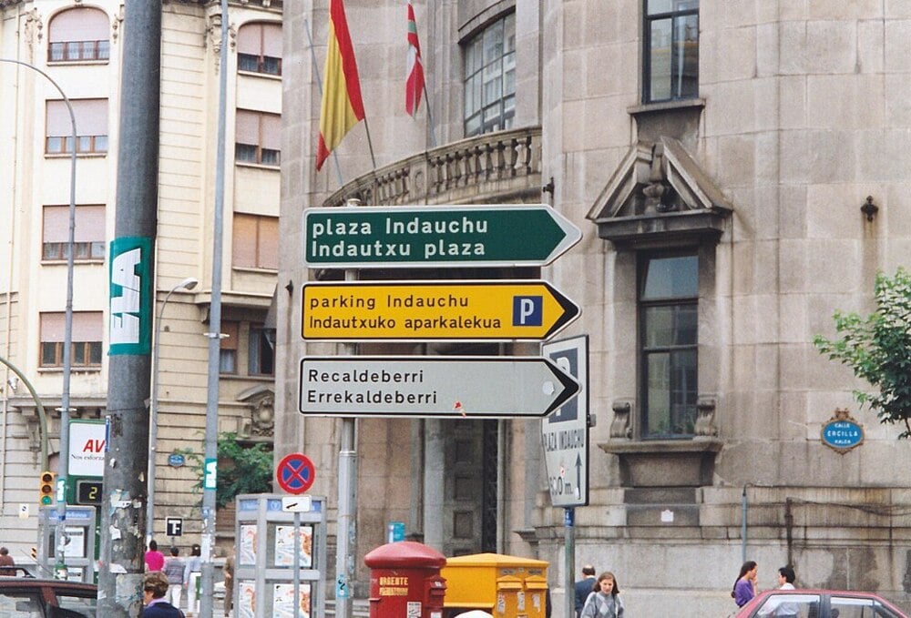 Basque language in the Basque Country