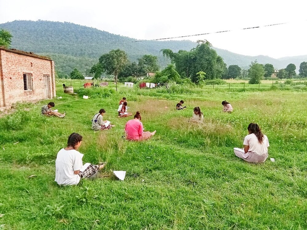 Kusunda community in Nepal