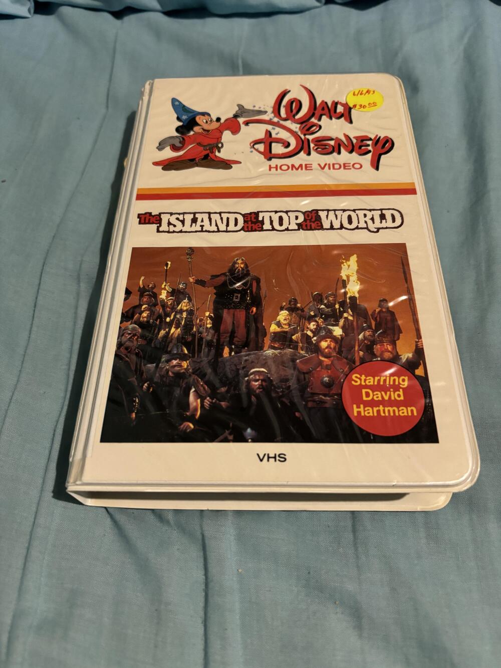 A large Walt Disney Home Video VHS clamshell case.