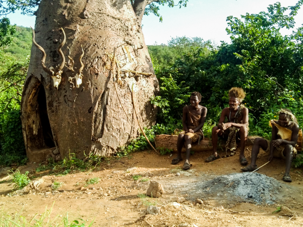 Hadza community in Tanzania