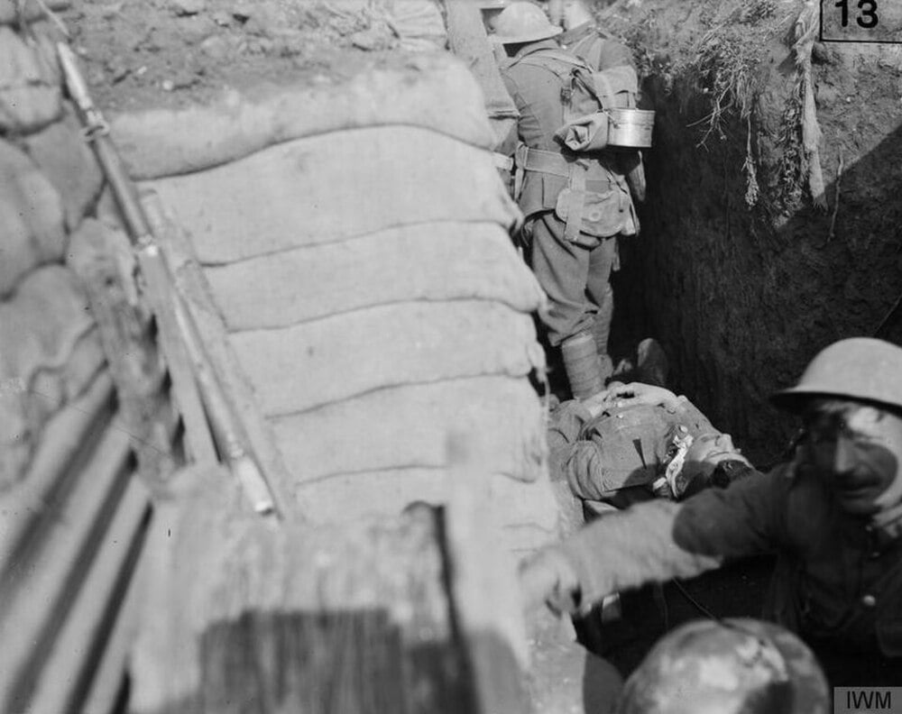 World War I communication trench