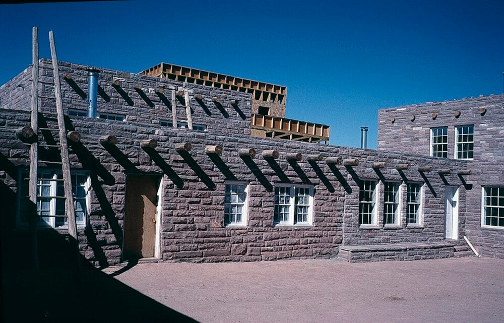 Zuni Pueblo architecture in New Mexico
