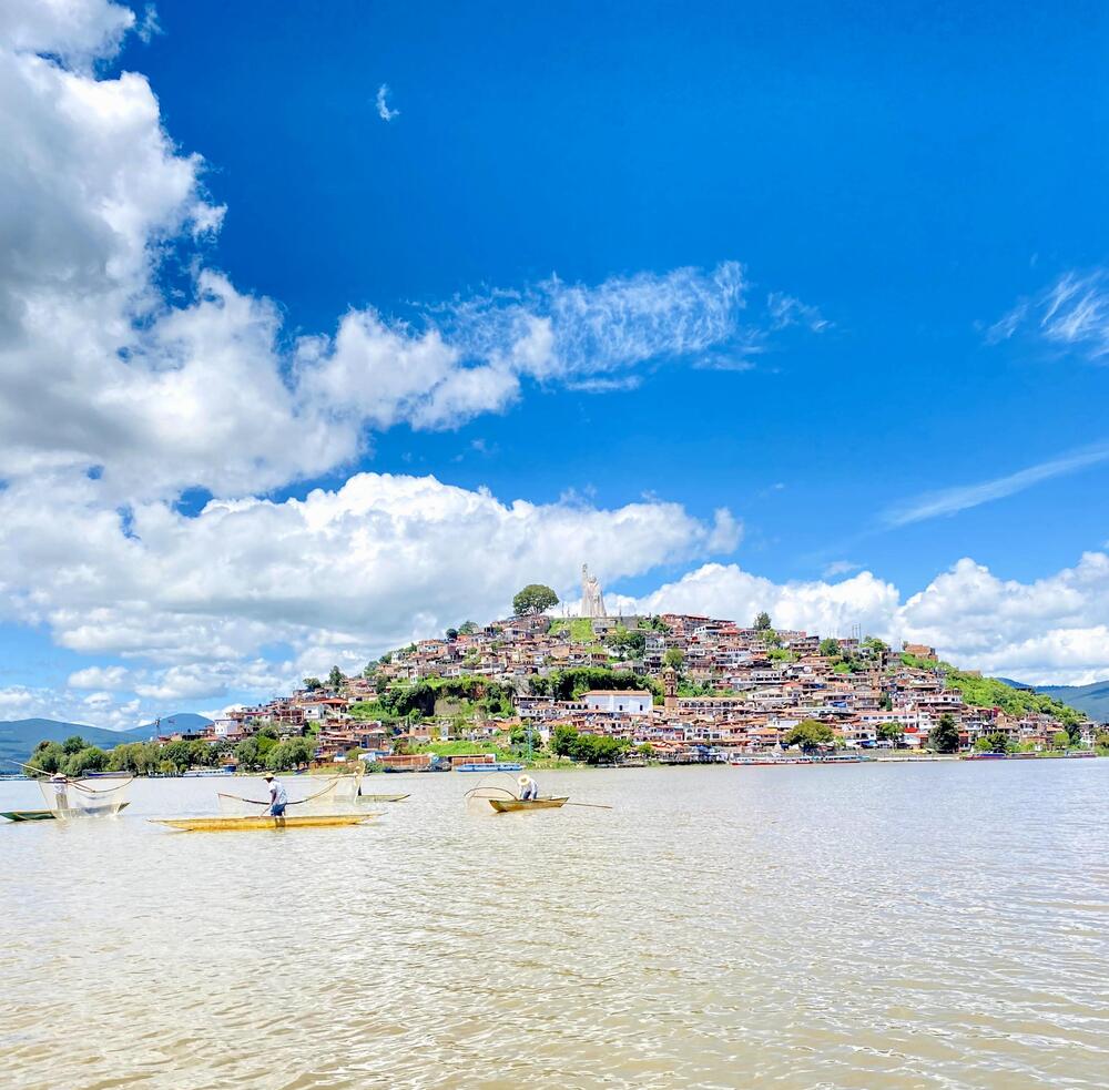 Purépecha community landscape in Michoacán