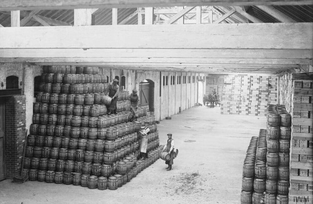 World War I rum supplies